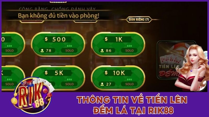 Luật Chơi Tiến Lên Đếm Lá Hấp Dẫn Dành Cho Cộng Đồng Rik88 1 Giới thiệu thông tin về tiến lên phiên bản đếm lá
