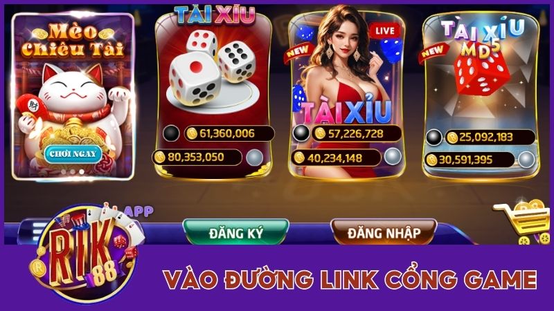 Đăng Nhập Rik88 - Hướng Dẫn Thao Tác Nhanh Cho Người Mới 1 Truy cập vào đường link cổng game để đăng nhập Rik88